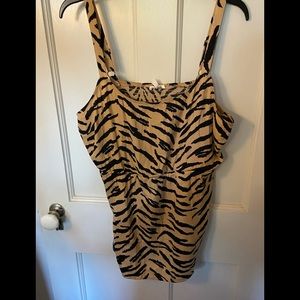 NWT. Maurice’s Strapless Tank. Size 1 Plus.